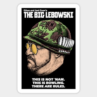 The Big Lebowski, Walter Sobchak, Cult Classic Magnet